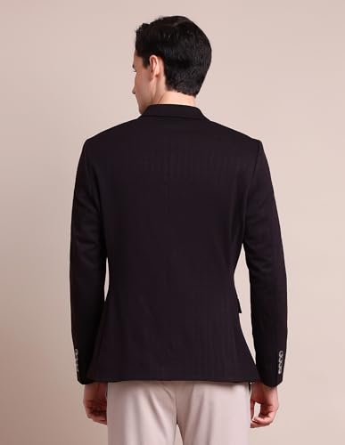 Arrow Men's Classic Casual Blazer (ARADOBZ0018_Maroon - Image 9