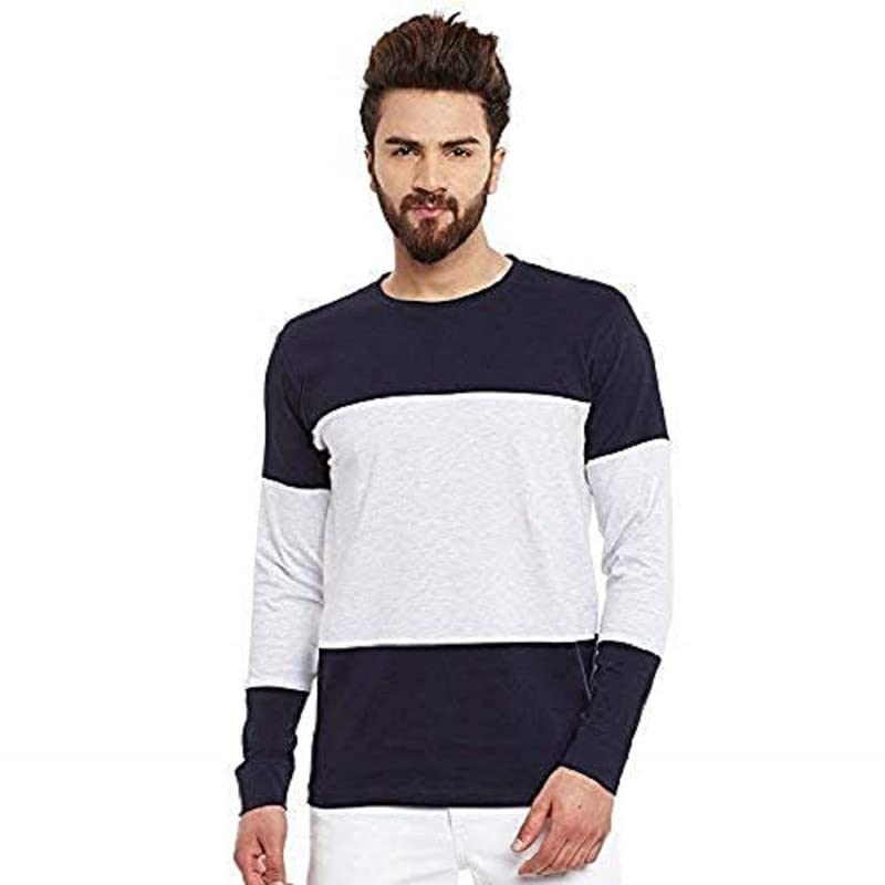 COUPLESTUFF.IN Couple Men's & Women's Full Sleeve Cotton T Shirt - Pack of 2 (Slim Fit ; Multicolor, Men - S to XXL, Women - S to XXL) - Image 4