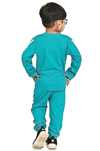 Chandrika Full Sleeve Print Tshirt Sweatshirt Joggers Pyjama Pant Clothing Set for Boy Girl - Image 3