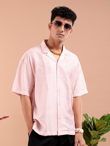 The Indian Garage Co Men's Relaxed Fit Shirt (0923-SHNDRS-02_Black - Image 6