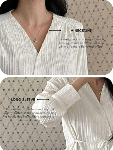 LERIYA FASHION Women's Solid Regular Fit Top (LF-W2052_White XL) - Image 7