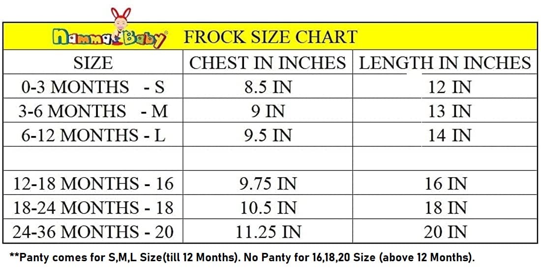 NammaBaby Baby Girls' A-Line Mini Frock Dress (Yellow_6-12 Months) - Image 6