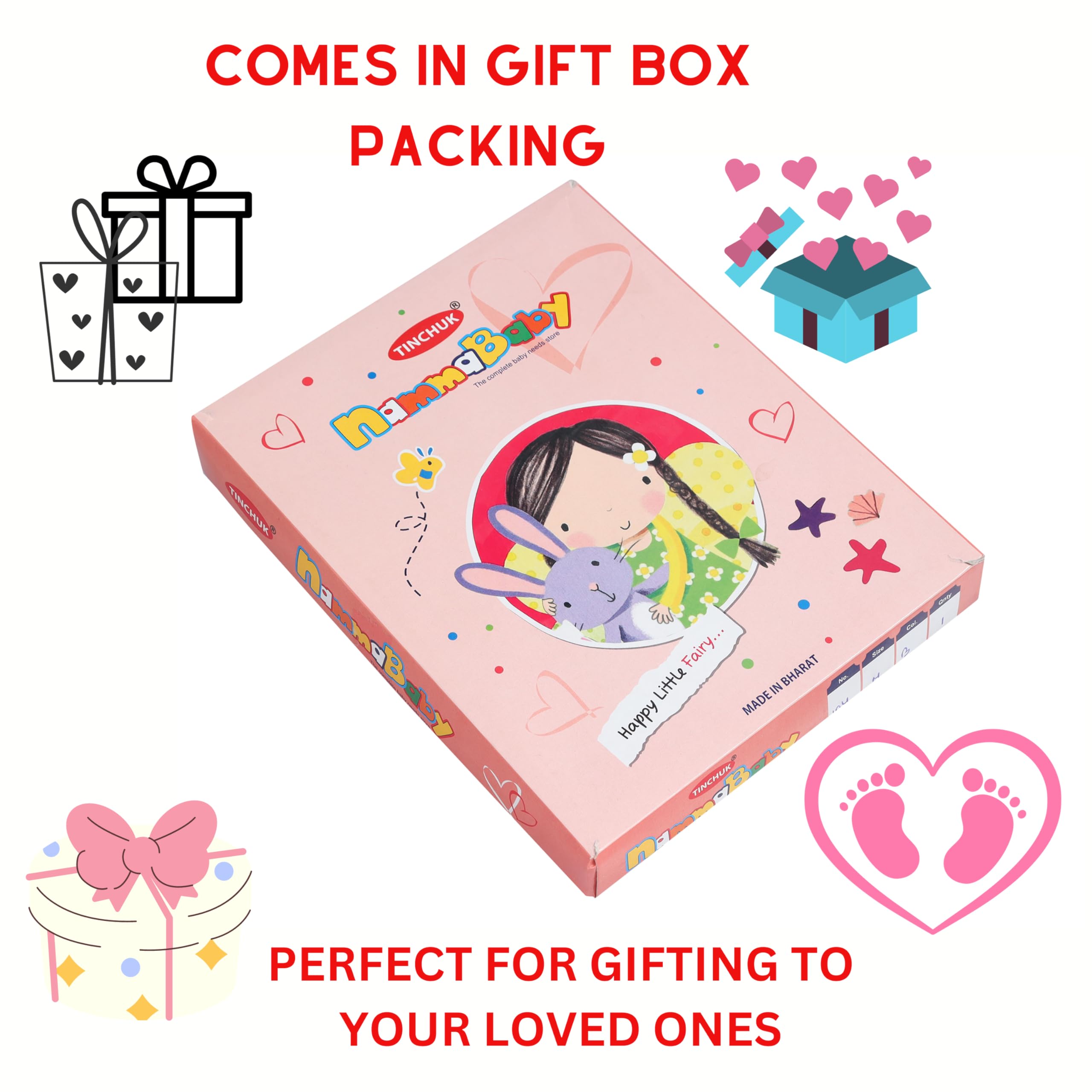 NammaBaby Baby Girls' A-Line Mini Frock Dress (Yellow_6-12 Months) - Image 2