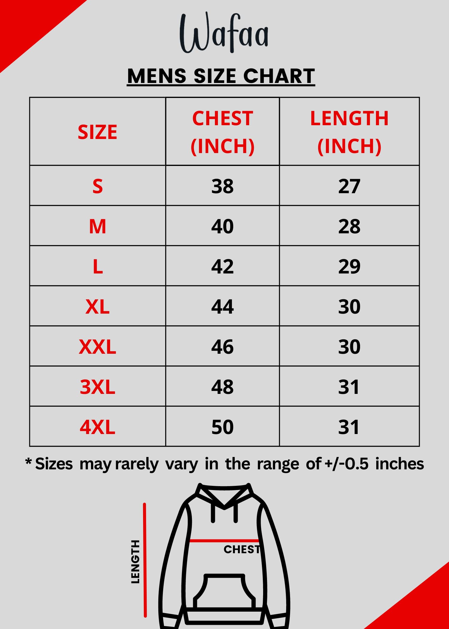 Wafaa Men's Cotton Plain Hooded Neck Full Zipper Navy Melange Color Sweatshirt Hoodies with Kangaroo Pocket XL Size - Image 5