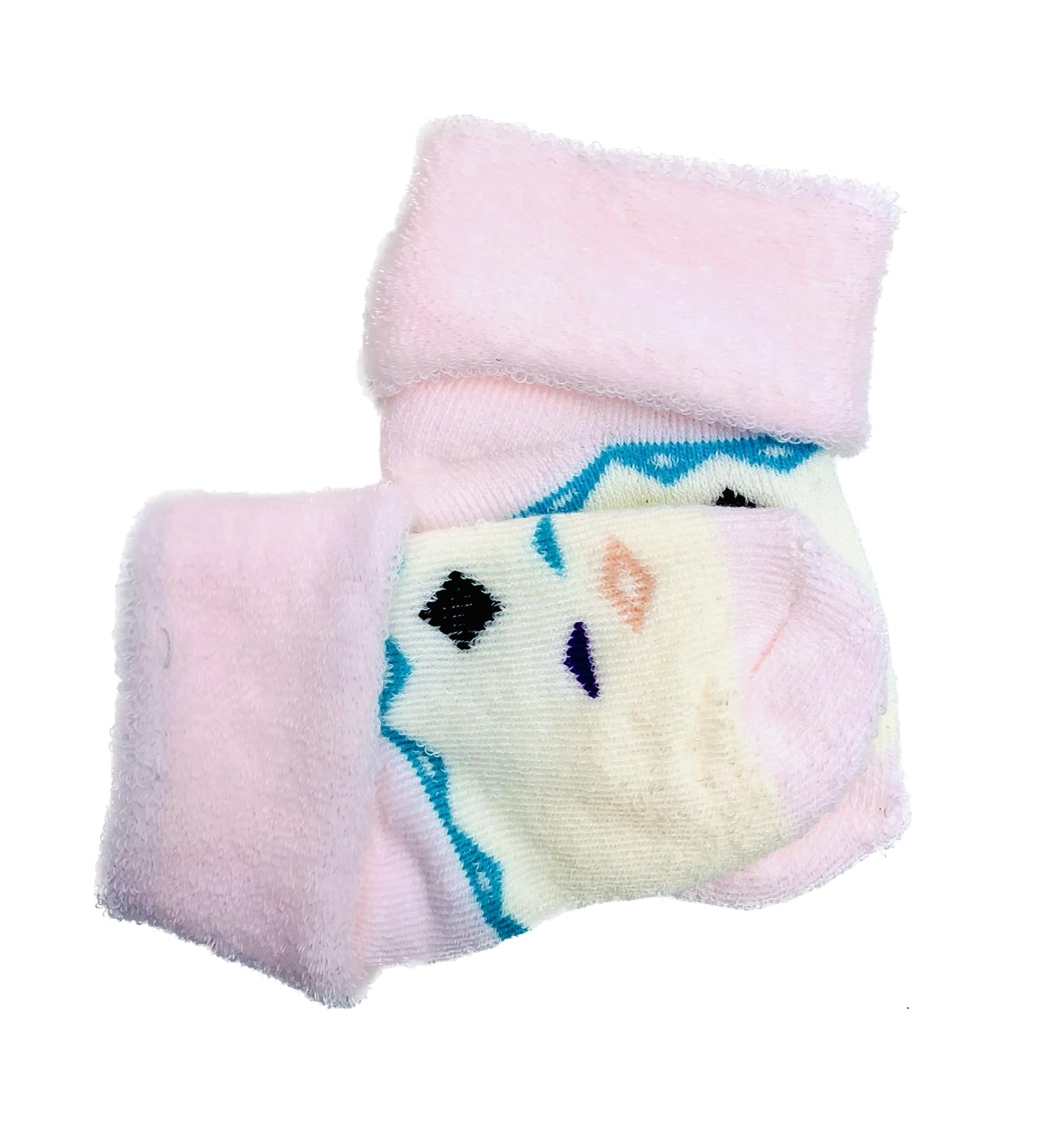 Wavva® Baby Boys Girls Multicolour Cap Booties Mittens and Baby Ankle Socks (0-6 Months) Quality Product Only. (1) - Image 5