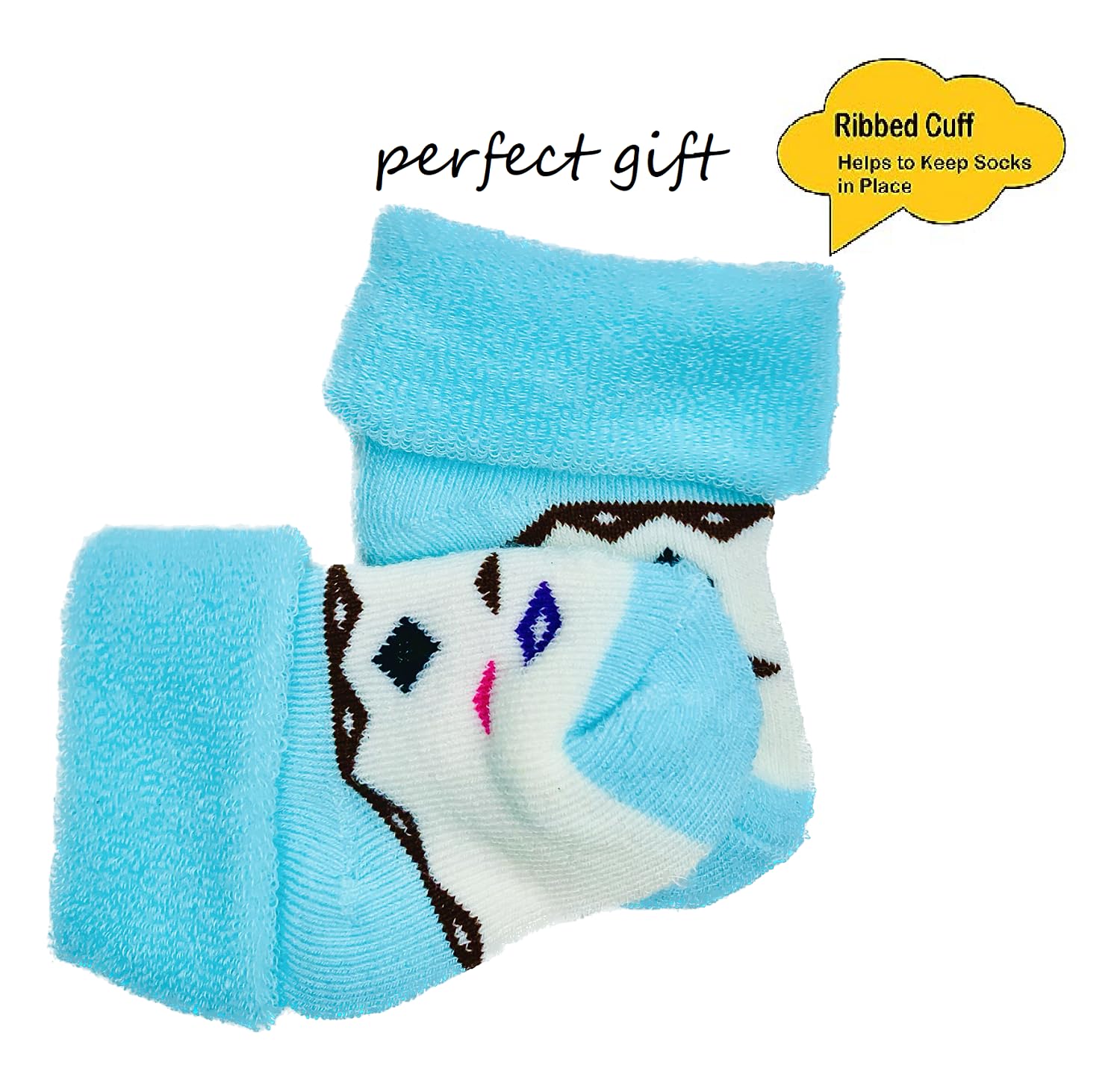 Wavva® Baby Boys Girls Multicolour Cap Booties Mittens and Baby Ankle Socks (0-6 Months) Quality Product Only. (1) - Image 9