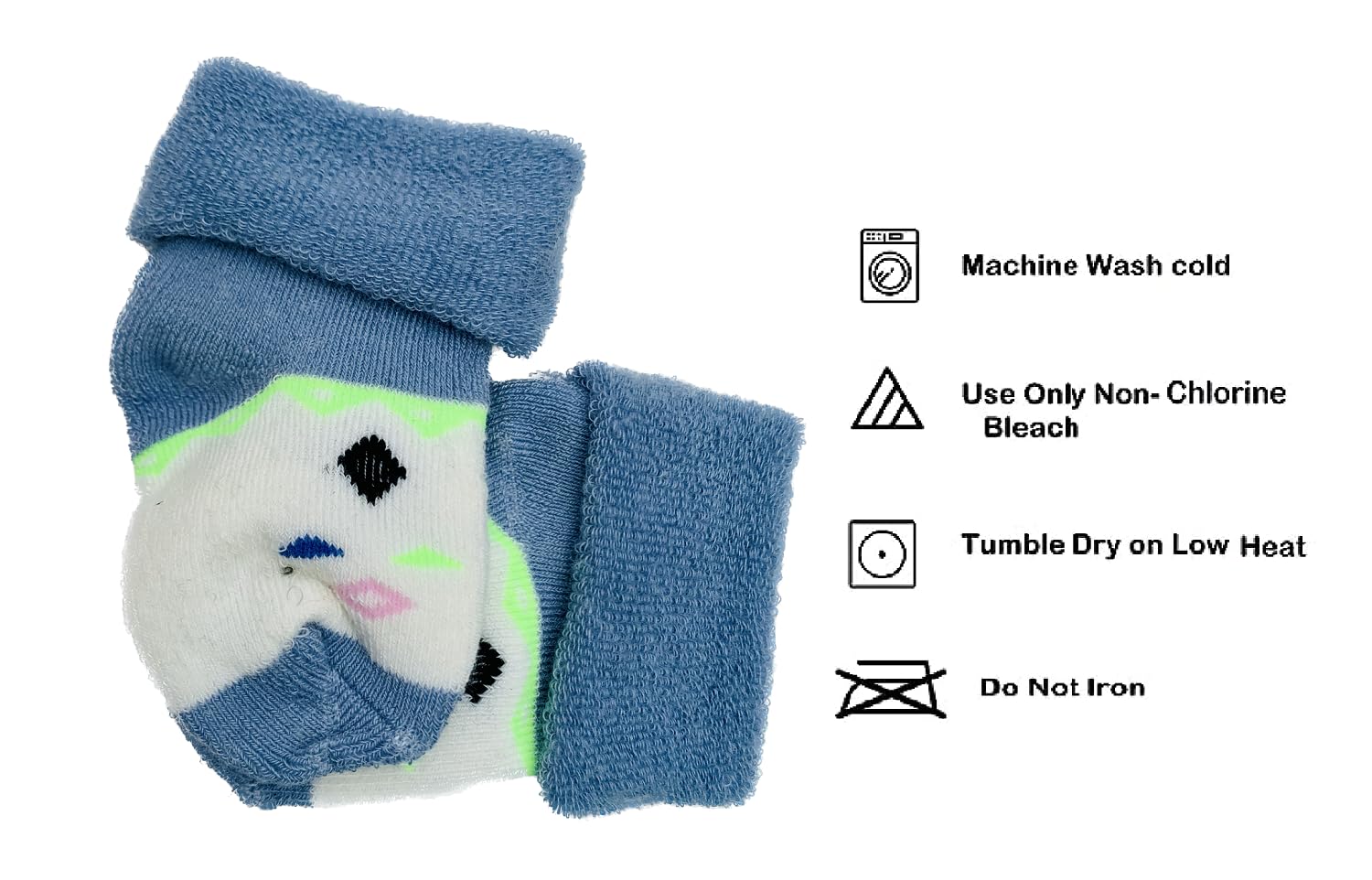 Wavva® Baby Boys Girls Multicolour Cap Booties Mittens and Baby Ankle Socks (0-6 Months) Quality Product Only. (1) - Image 7