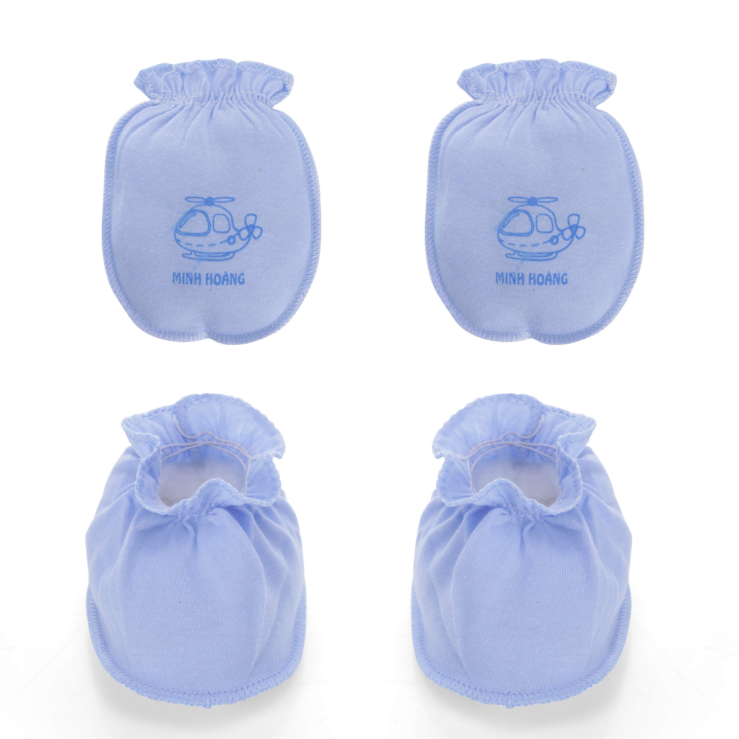 Pokory Mitten Set for Babies with One Cotton Cap and One Hand Glove Mitten Pack of 1 Set For baby Boys and baby Girls To Keep baby warm and Comfortable Suitable from New born to 2 years 0 to 24 months - Image 5